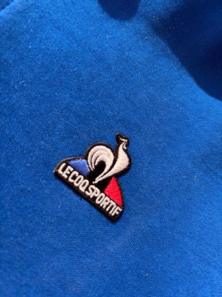 Chaqueta Le Coq Sportif Azul con Cremallera