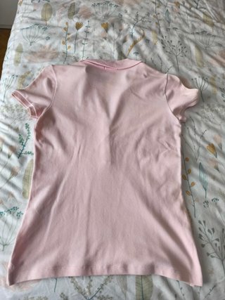 Polo Lacoste Rosa Talla S