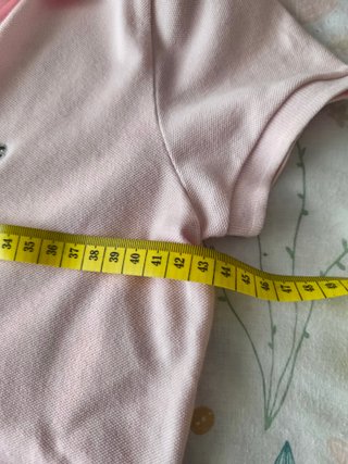 Polo Lacoste Rosa Talla S
