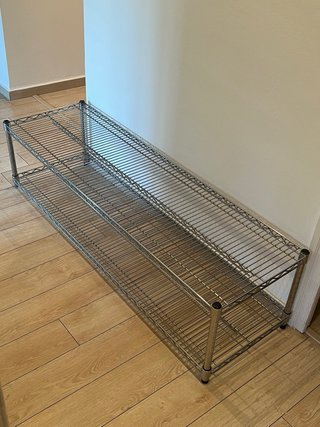 Estantería metálica 2 baldas