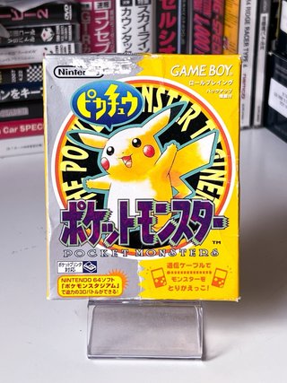 Pokemon Amarillo JP Nintendo Game Boy RPG