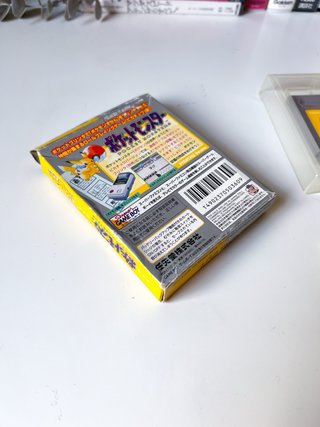 Pokemon Amarillo JP Nintendo Game Boy RPG