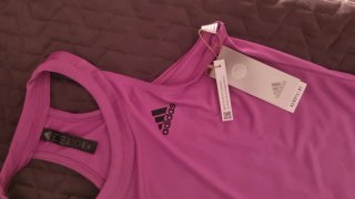 Precioso Vestido de pádel Adidas rosa