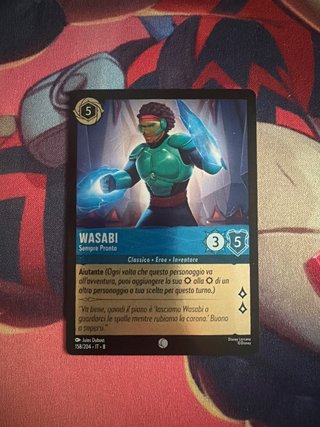 Wasabi Sempre Pronto Foil - Disney Lorcana