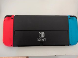 Nintendo Switch OLED Azul/Rojo Preparada sd