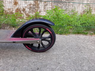 Patinete Oxelo Revo Negro/Fucsia