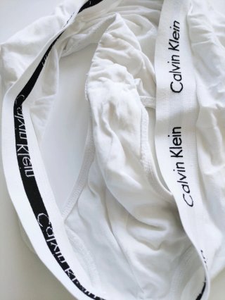 Slip Calvin Klein Blanco