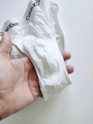 Slip Calvin Klein Blanco