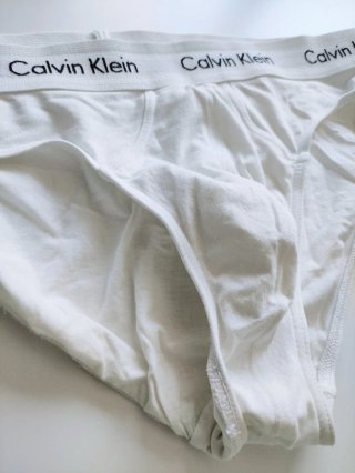 Slip Calvin Klein Blanco