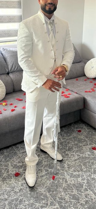 Traje de Novio Blanco
