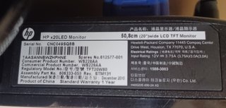 Monitor HP Negro
