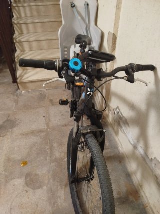 Bicicleta Todoterreno con silla para niños