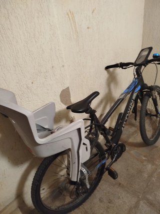 Bicicleta Todoterreno con silla para niños