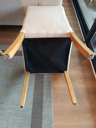 Sedie da pranzo beige (2 unità)