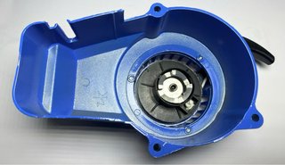 Tirador Arranque Azul minimoto aluminio