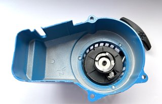 Tirador Arranque Azul minimoto aluminio