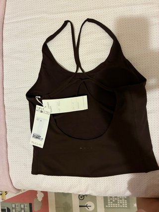 Top Scultmove H&M Marrón con etiquetas sin estrena