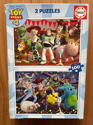 Puzzles Toy Story 4 Educa 2x100 piezas