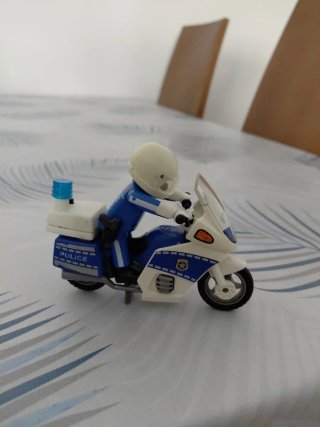 Playmobil Moto Policía