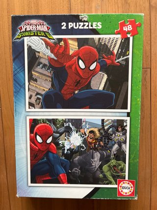 Puzzle Spiderman 2 Puzzles 48 Piezas