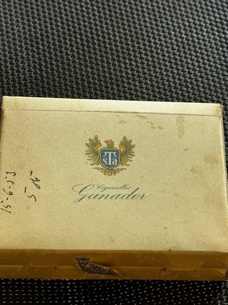 Paquete Antiguo Cigarrillos Ganador Coleccionismo