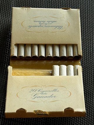 Paquete Antiguo Cigarrillos Ganador Coleccionismo