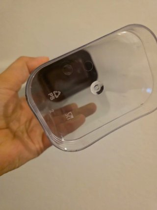 Contenitore trasparente con coperchio