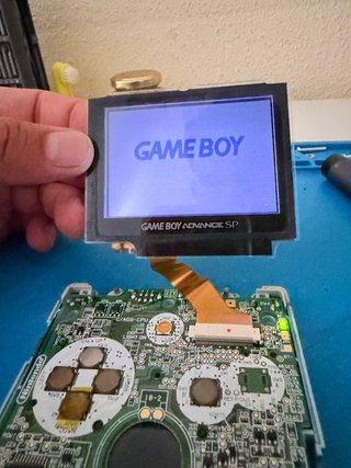 Pantalla Game Boy Advance SP Nintendo muy bueno