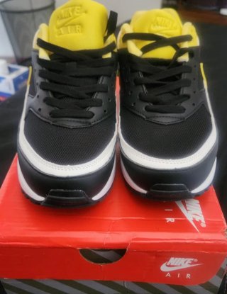 Nike Air Max TN Negro Amarillo Talla 43