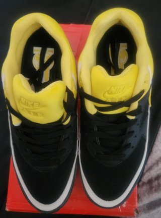 Nike Air Max TN Negro Amarillo Talla 43