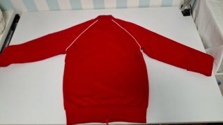 Sudadera Adidas Originals Roja Cremallera