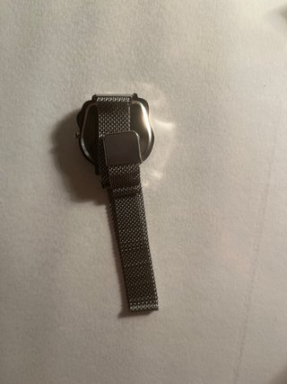 Reloj Hello Kitty niña plata y rosa