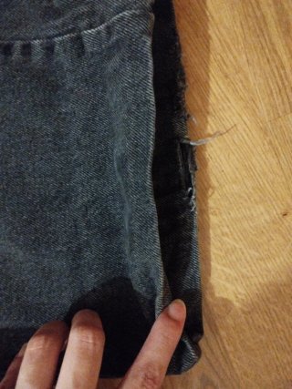 Pantalón cargo negro