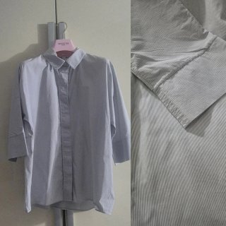 COS camicia righe grigie taglia XS