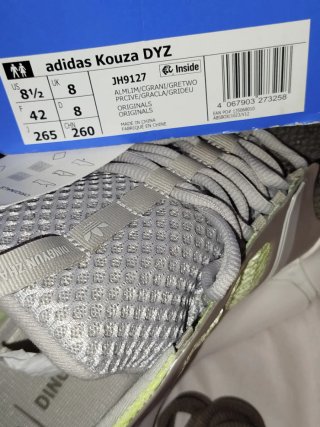 Zapatillas Adidas Kouza Dyz Grises/Verdes