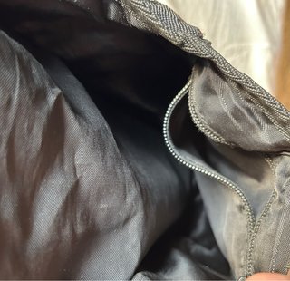 Borsetta tracolla lunga uomo nera scomparti