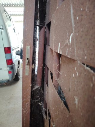 Puertas corredera de hierro forjado