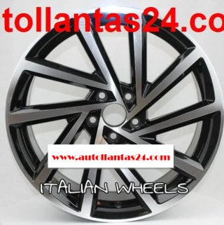 242 Juego 4 llantas volkswagen varios tama r152830