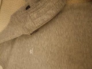 Sudadera Alpha Industries Talla S Gris