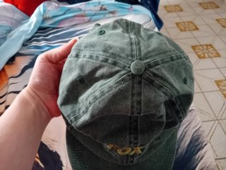 Cappello con visiera con logo Fox anni 90
