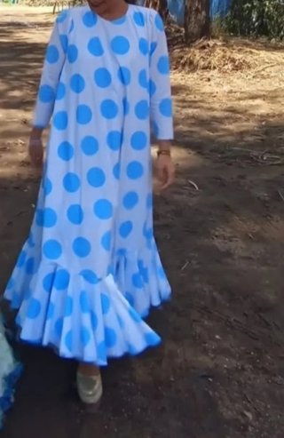 Traje de gitana con poco uso