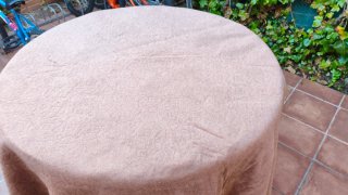 Mesa camilla completa 1,10 brasero y faldas