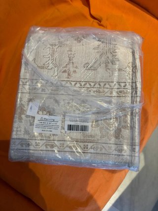 Confezione di 2 Tappeti Vintage a Pelo Corto