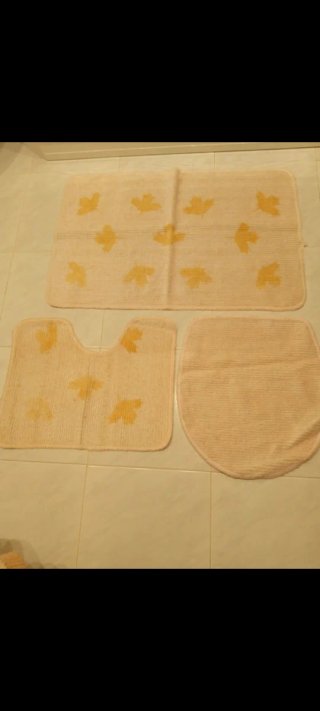 Set di tappetini da bagno con regalo