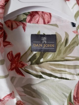 Camicia uomo floreale manica corta