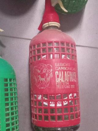 Botella Sifón Vintage Calafinas