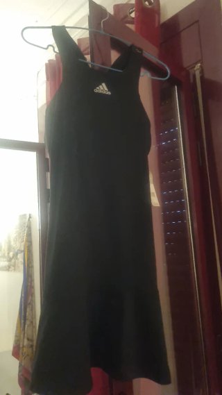 Vestido de pádel Adidas negro nuevo