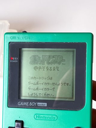 Nintendo Game Boy Pocket Verde