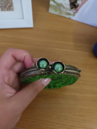 Cartera tejida a mano 100% artesanal