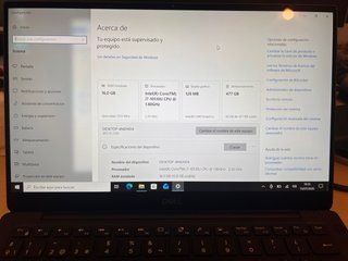 Portátil Dell XPS Plata